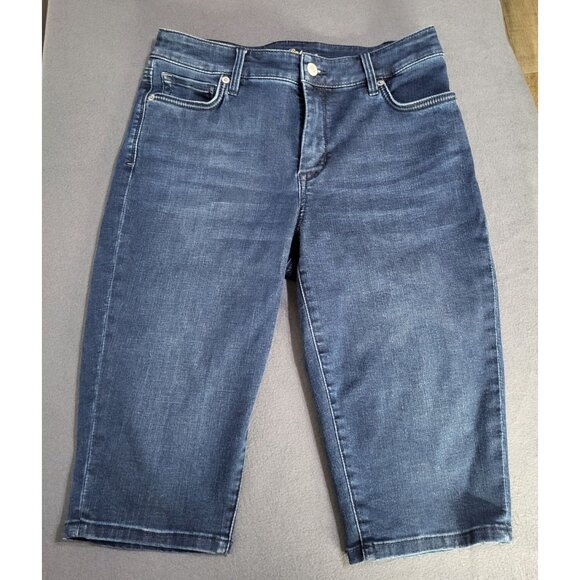 Tommy Bahama Pants - TOMMY BAHAMA Women's SZ 6 High Rise Boardwalk Jean Shorts Bermuda Skimmer